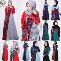FAWNIE gamis original by Dobu gamis formal kantor