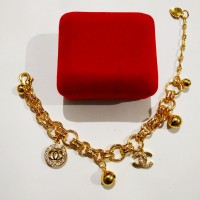 GELANG TANGAN WANITA XUPING LAPIS EMAS LONCENG CHANNEL GT006C