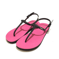 Sandal Fipper Strappy Pink Black
