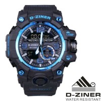 Jam Tangan Pria Murah Dziner Original Black 9119