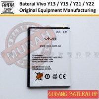 0 Baterai Handphone Vivo Y13 Y15 Y21 Y22 Original OEM Batre Batrai Bat
