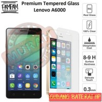 0 Premium Tempered Glass Lenovo A6000 A 6000 9H HP Anti Gores Layar Sc