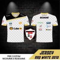 Kaos Jersey RRQ White new