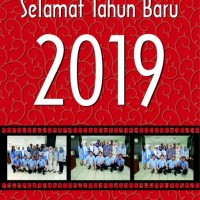 Kalender Dinding Tahun 2019 Custom Foto 12 LembarTipe 2 AP 150 Gr