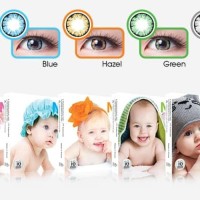 Terlaris Softlens X2 Ice N 8 / Soft Lens Baby ice - Brown