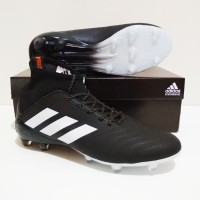 SEPATU BOLA Adidas PREDATOR Boots 18 FG Grade Ori (Black White Warna)