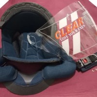 Paket Komplit Helm Ink Cx 22 Busa plus kaca Bening