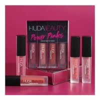 HUDA BEAUTY POWER PINK LIPSTICK LIQUID MATTE MINIS