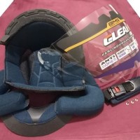 Paket Komplit Helm Ink Cx 22 Busa plus Kaca Bening ORI CLEAN GMA