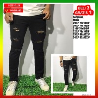 CELANA JEANS SOBEK PRIA PANJANG RIPPED SLIM FIT SKINNY TERBARU 05