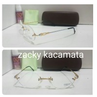 Kacamata frame fred glod silver