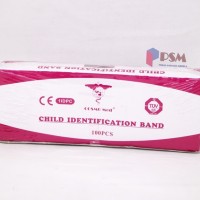 ID Band Child Pink / Gelang Identitas Pasien Anak Merah Muda - Cosmo