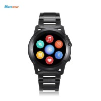 Diskon Microwear H1 1.39 Inch 3G Smartwatch Ponsel Android 4.4 MTK6572