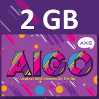 Grosir Voucher Aigo Axis 2GB 30 Hari