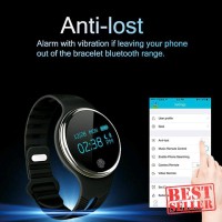Eksklusif Jam Tangan Pintar Excelvan E07 Smartwatch Bluetooth Anti Air