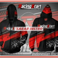 JAKET KUPLUK RACINGSTART JERSEY MERAH DRAG BIKE RACING 500M