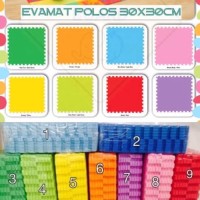 Matras / Karpet / Puzzle alas lantai evamat / evamats polos 30cm 30x30