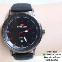 Jam tangan pria PUMA kulit leather tanggal aktif swiss army sport dkny