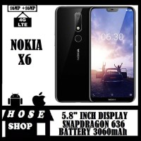 NOKIA 6.1 Plus X6 RAM 4GB 64GB NEW BNIB Global Bi Dan Playstor Limited