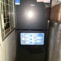 kulkas bekas 2 pintu aqua haier. bisa nego