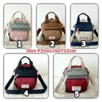 DNG501 tas wanita import doughnut 3 fungsi