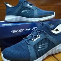 skechers air cooled memory foam harga