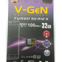 Micro SD V-gen 32GB Turbo Series MicroSD Vgen 32 GB Class 10 V GEN NA