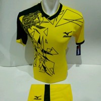 Baju volly kaos celana voli volly mizuno