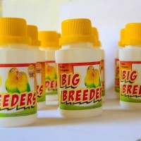 Big Breeder. Vitamin Penyubur Indukan Burung 50 gram Lovebird Rumah