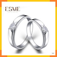 C57- CINCIN SEPASANG SILVER S925. CINCIN TUNANGAN. CINCIN NIKAH .