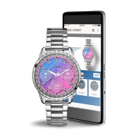 Guess Connect C1003L3 Jemma Smartwatch - Jam Tangan Wanita - Silver