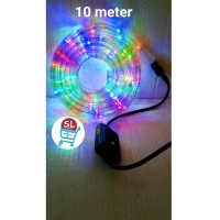 TERLARIS! LAMPU HIAS - LAMPU KELAP KELIP - LAMPU SELANG 10 METER PROMO