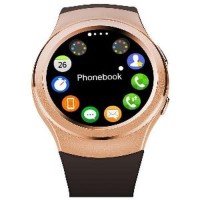 Smartwatch G3 New Android Watch- Heart Rate - GSM - Gold Berkualitas