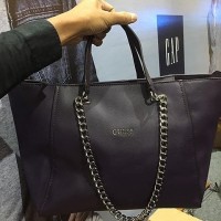 tas wanita guess nikki aubergine original