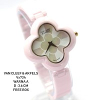 JAM TANGAN WANITA VAN CLEEF & ARPELS KERAMIK Vx734