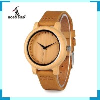 Jam Tangan Bambu Etnik Analog Wanita Orginal Bobo Bird A10