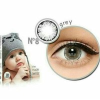 SOFTLENS ICE N8 GREY EFEK MATA BELO 6 BULANAN