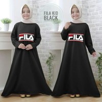 Best Seller FILA KID gamis syari anak pakaian muslim baju korea keren