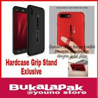 Oppo F7 Hardcase Case Grip Stand Cover