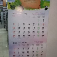 Kalender Masehi 2019 ( Plus Kalender Hijriyah ) Pustaka Ibnu Umar