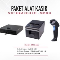 PAKET PRINTER EPPOS EP160II + SCANNER EP1020M + CASH DRAWER 46x42cm