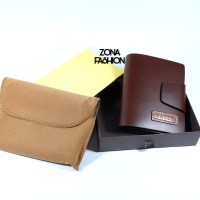 DOMPET PRIA IMPORT KULIT BALLY BL MODEL BERDIRI KANCING