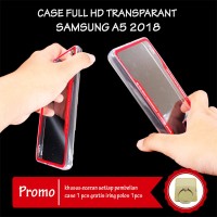 Case Samsung A5 2018 Full Hd Transparan Acrylic Casing Hp Bening