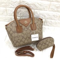 BARU COACH ANTIGONA DAPAT POUCH !!! SUPER TAS WANITA slempang COACH