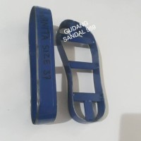 Pisau Pond Sandal Jepit Wanita I Pola Pisau Sandal Wanita Size 37
