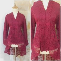 Atasan kebaya full Brokat /kebaya Brokat muslim