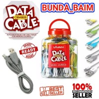 KABEL VIVAN CBM80 ORIGINAL / KABEL TOPLES MICRO USB ANDROID CBM 80