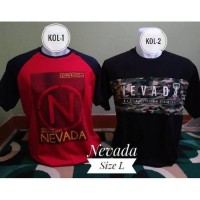 Kaos oblong Nevada Size L Geser ya