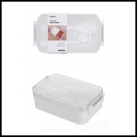 Jual DISKON! - MINISO SIMPLE AND STYLISH LUNCH BOX - JAM