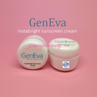 Geneva Instabright Sunscreen Cream spf 30 sunblock dengan pelembab